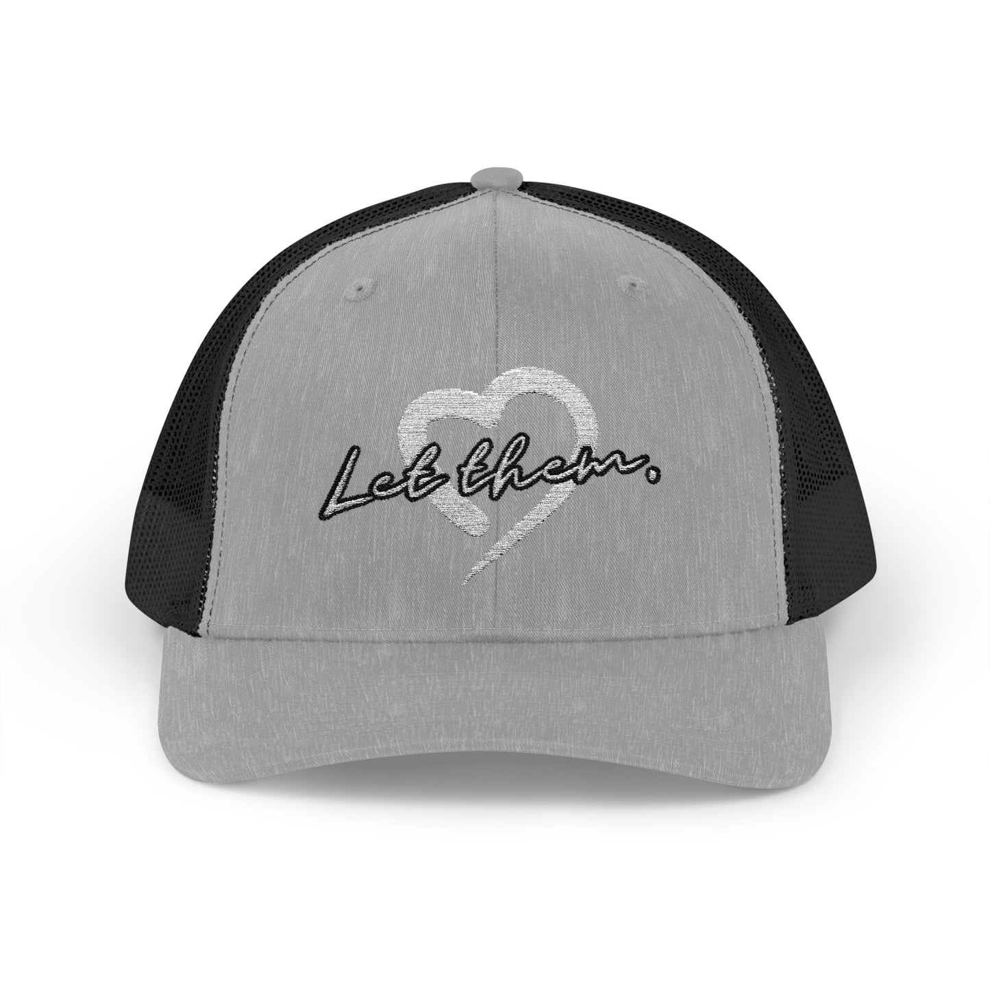 Let Them (Embroidered Snapback Trucker Hat) - J&S Custom Prints