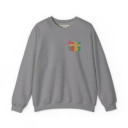 Juneteenth -- Inspiring (Adult Unisex Crewneck Sweatshirt)