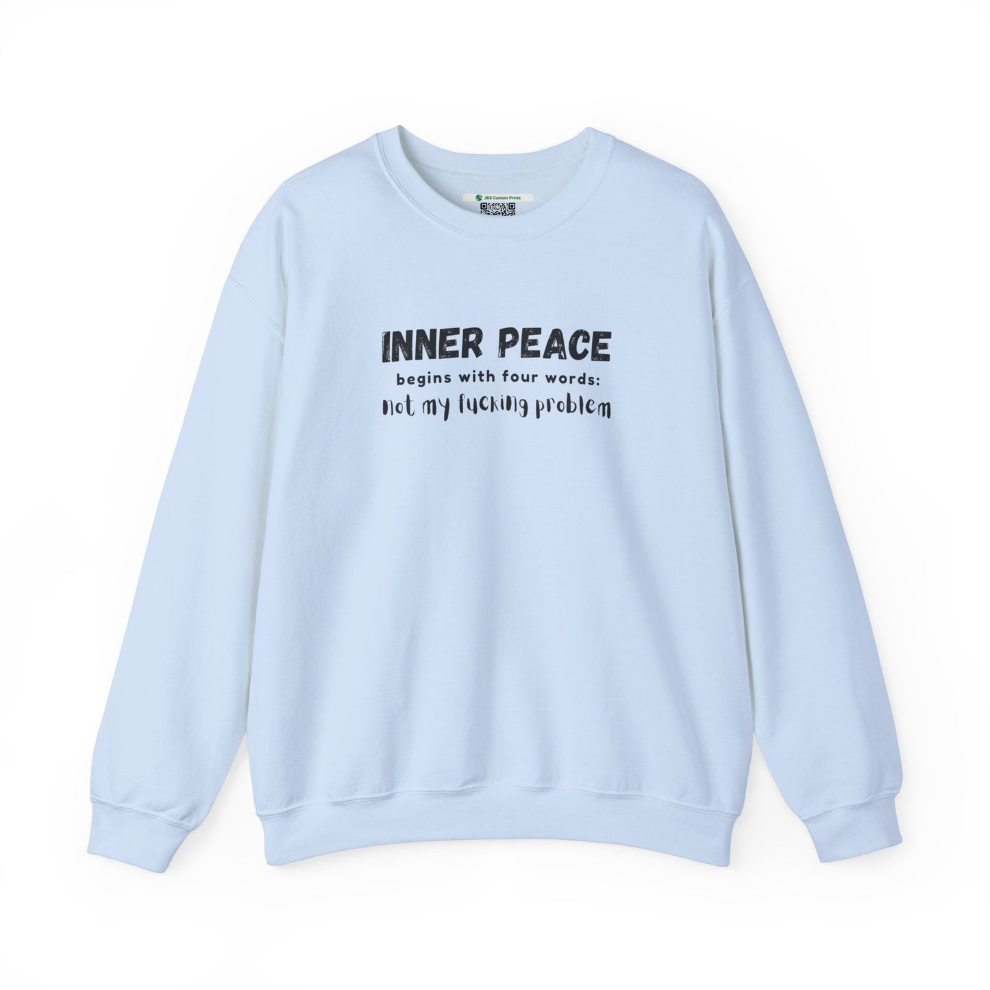 Inner Peace (Adult Unisex Crewneck Sweatshirt)