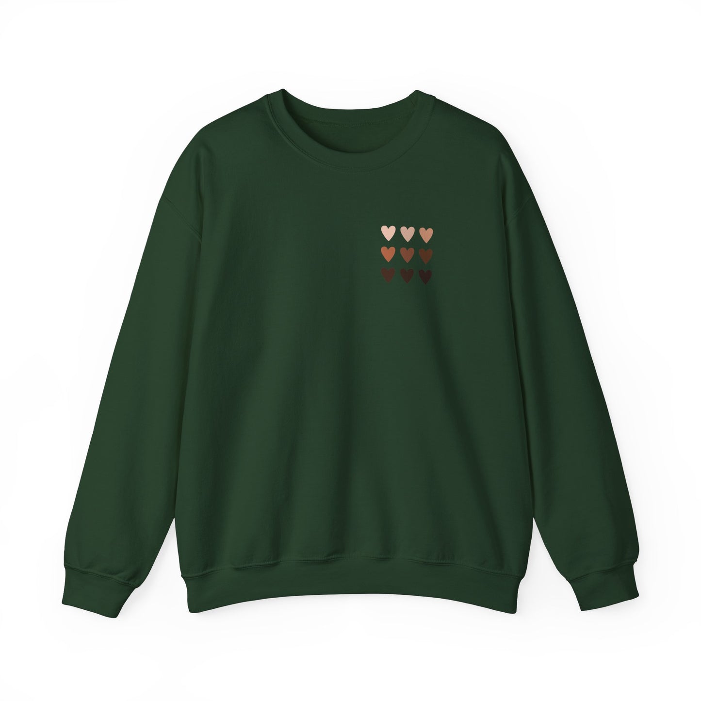Made With Melanin (Adult Unisex Crewneck Sweatshirt)
