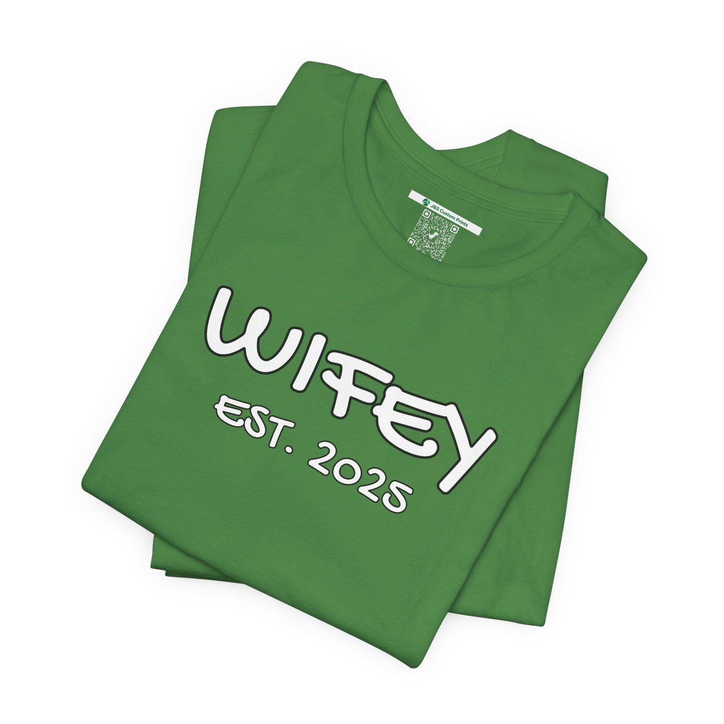 Matching Marriage Set -- "Wifey" (Adult Unisex Tee)