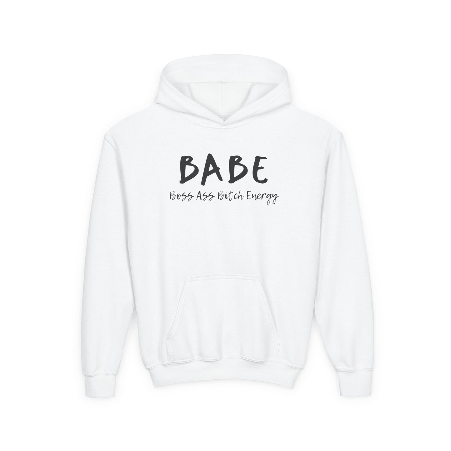 BABE (Youth Unisex Hooded Sweatshirt)
