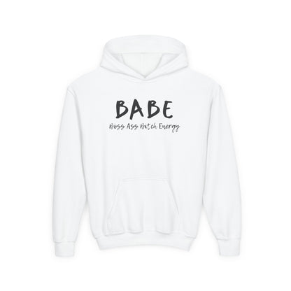 BABE (Youth Unisex Hooded Sweatshirt)