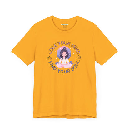 Mindful Awareness -- Meditation (Adult Unisex Tee)