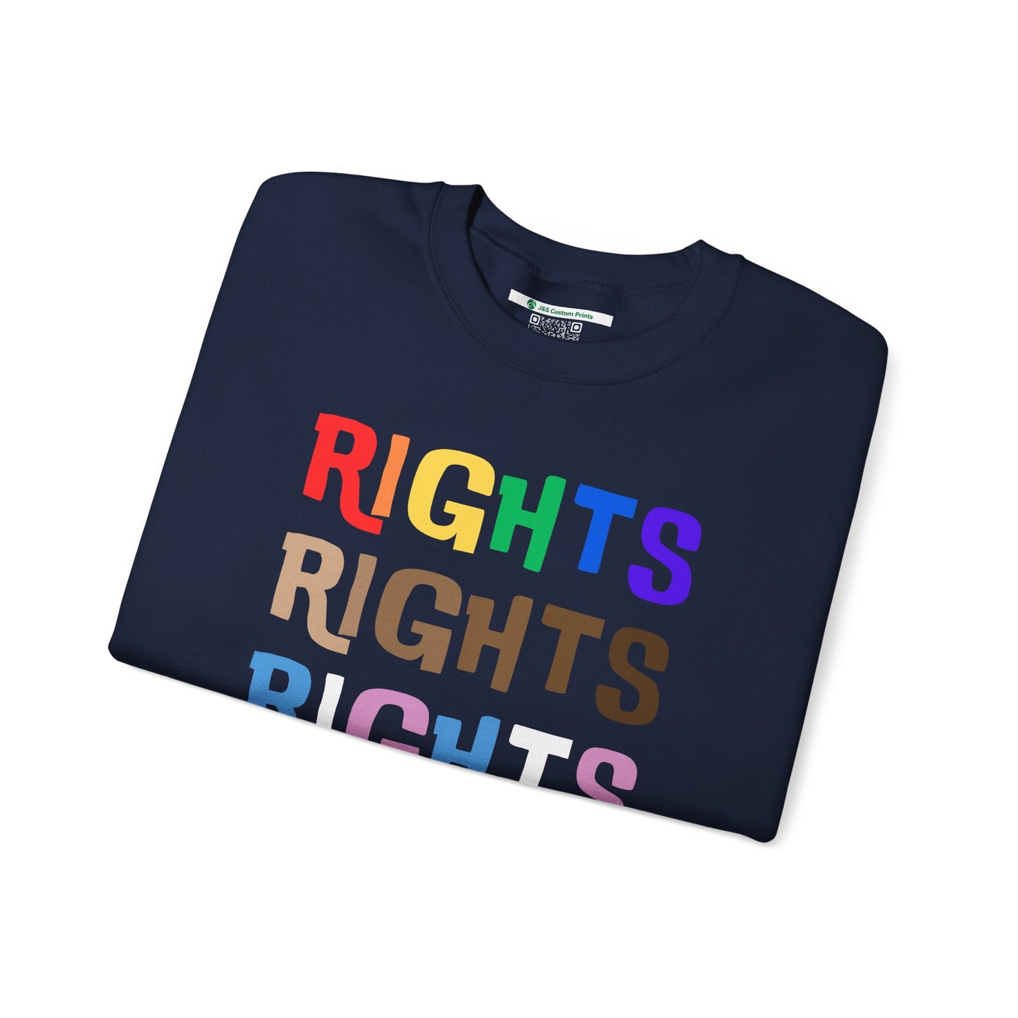 Equal Rights (Adult Unisex Crewneck Sweatshirt)