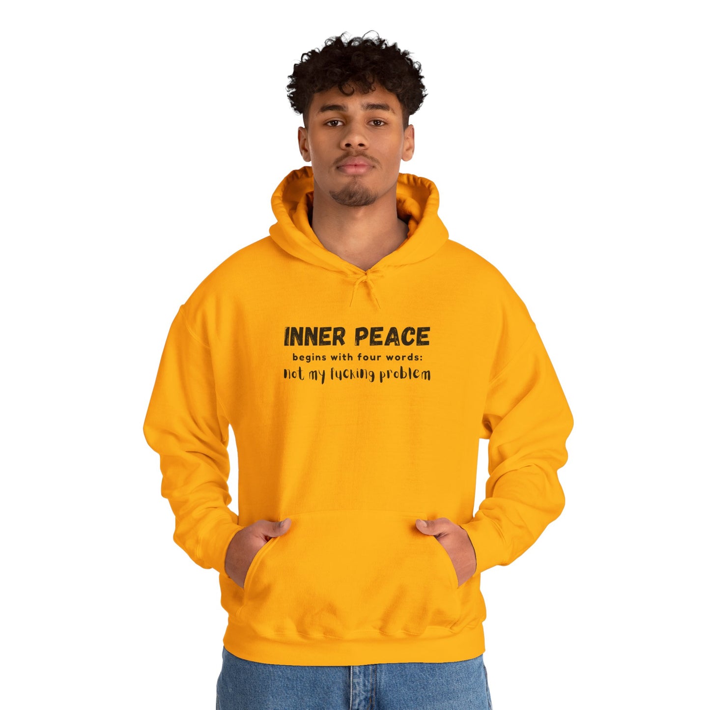 Inner Peace (Adult Unisex Hooded Sweatshirt)