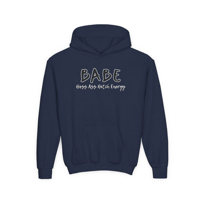 BABE (Youth Unisex Hooded Sweatshirt)