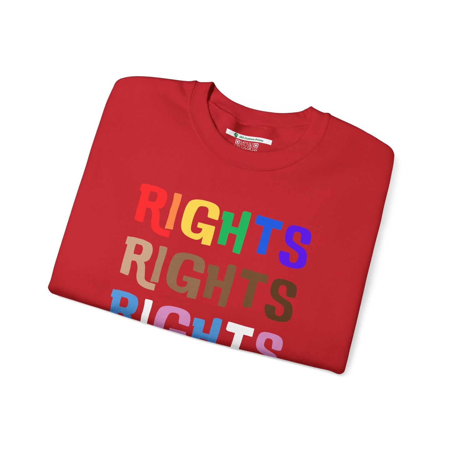 Equal Rights (Adult Unisex Crewneck Sweatshirt)
