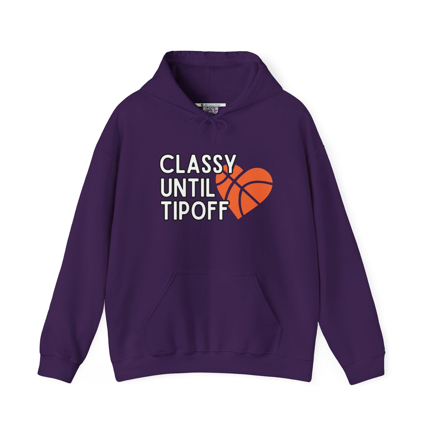 Classy Until Tipoff (Adult Unisex Hooded Sweatshirt)