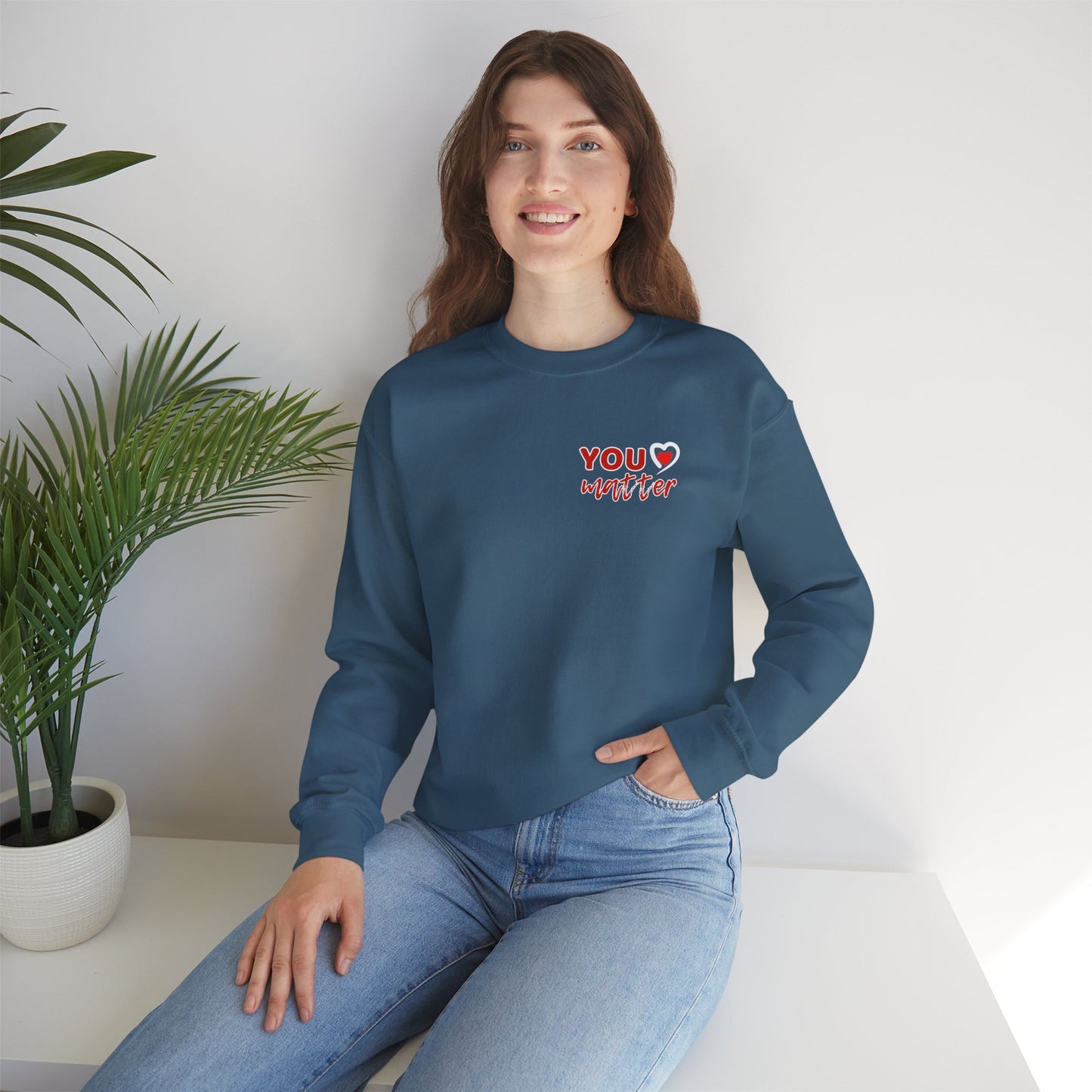 To The Person Behind Me (Adult Unisex Crewneck Sweatshirt)