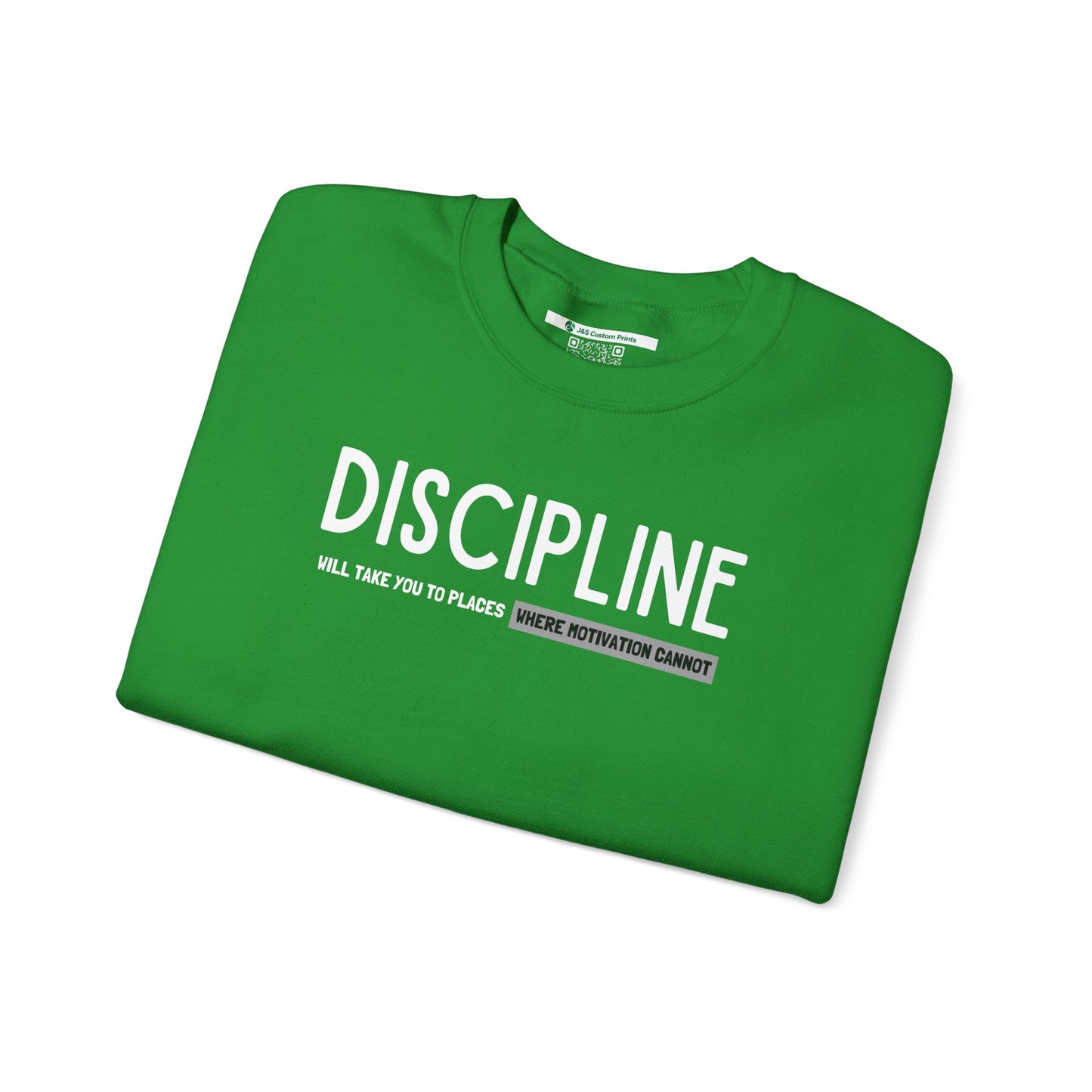 Discipline (Adult Unisex Crewneck Sweatshirt)