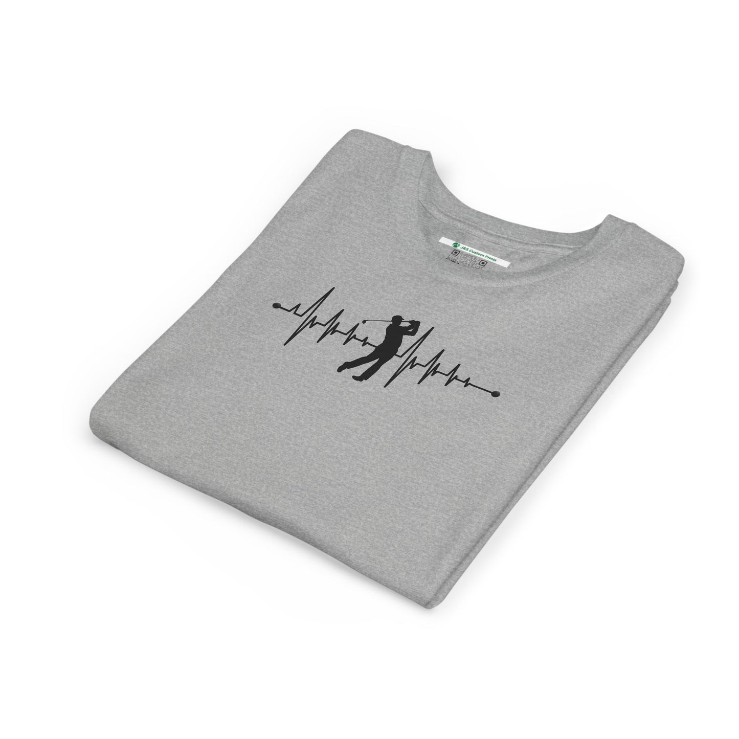 Golf Heartbeat (Youth Unisex Tee)
