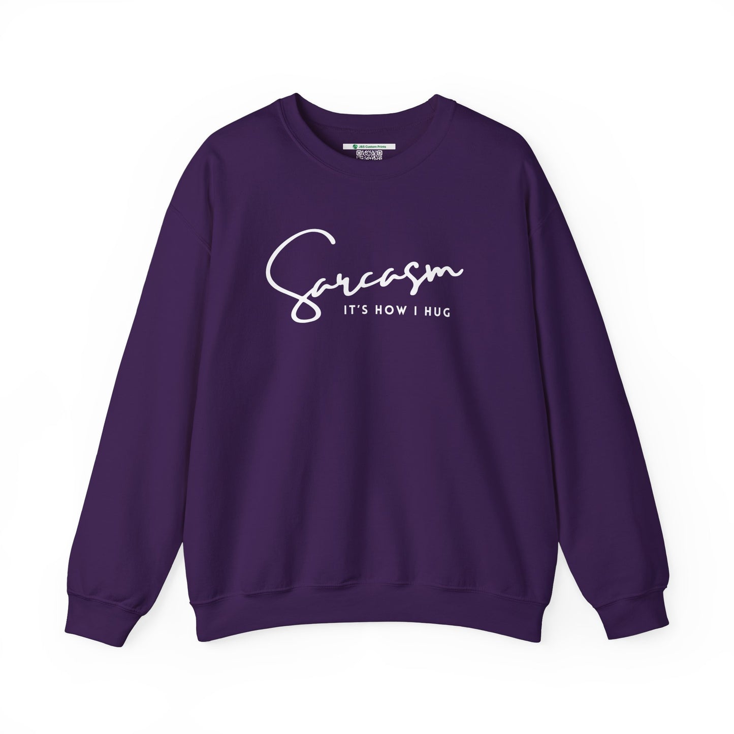 Sarcasm (Adult Unisex Crewneck Sweatshirt)