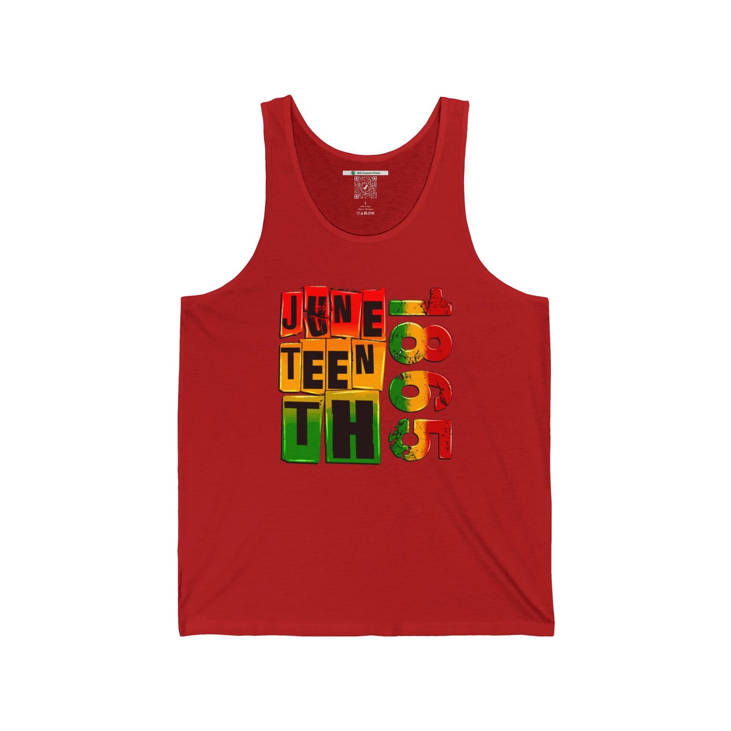 Juneteenth 1865 (Adult Unisex Tank Top)