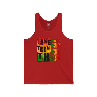 Juneteenth 1865 (Adult Unisex Tank Top)