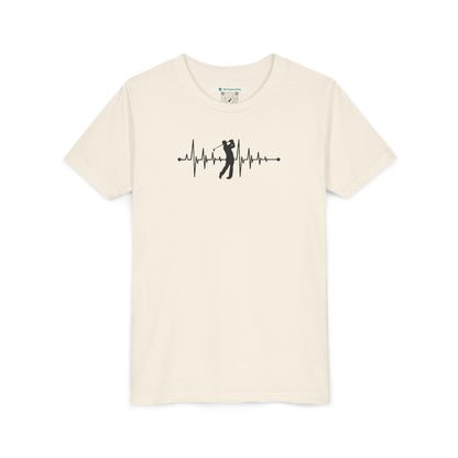 Golf Heartbeat (Youth Unisex Tee)
