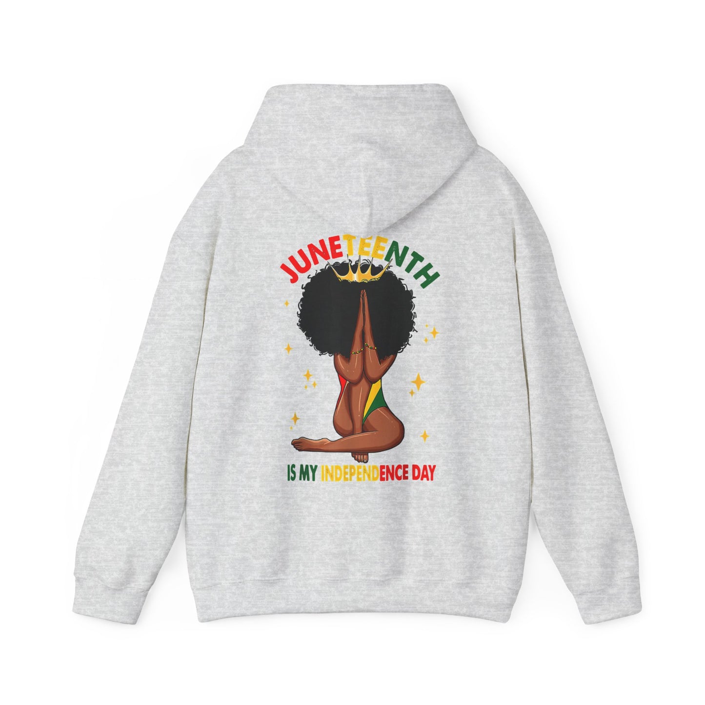 Juneteenth -- My Independence Day (Adult Unisex Hooded Sweatshirt)