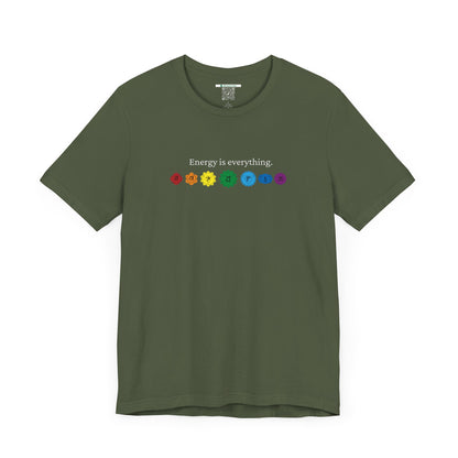 Energy is Everything -- Chakras (Adult Unisex Tee)
