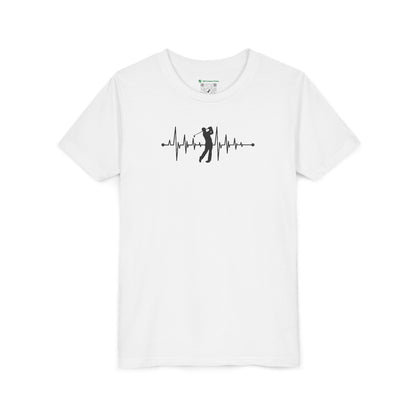Golf Heartbeat (Youth Unisex Tee)