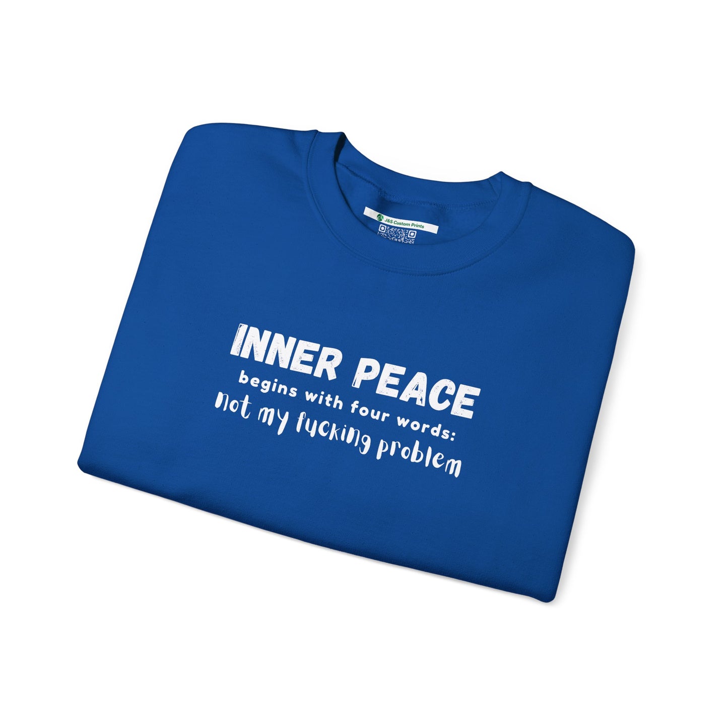 Inner Peace (Adult Unisex Crewneck Sweatshirt)