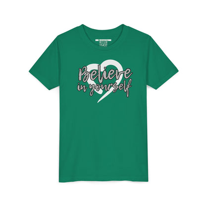 Believe In Yourself -- Gray (Youth Unisex Tee)
