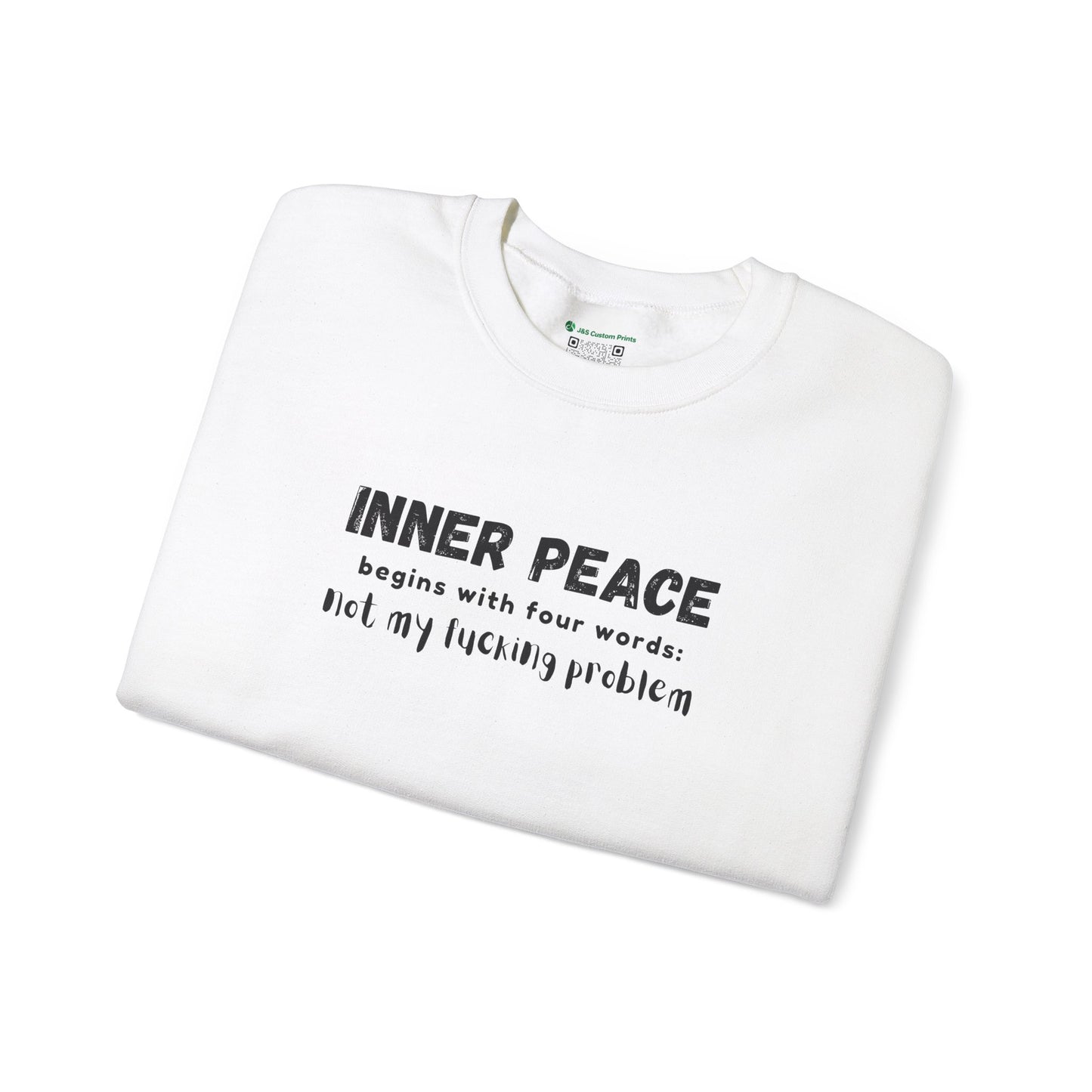 Inner Peace (Adult Unisex Crewneck Sweatshirt)