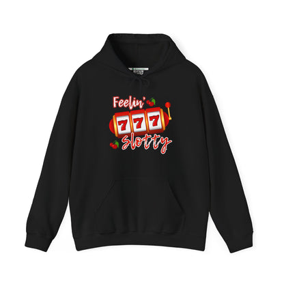 Feelin' Slotty (Adult Unisex Hooded Sweatshirt)