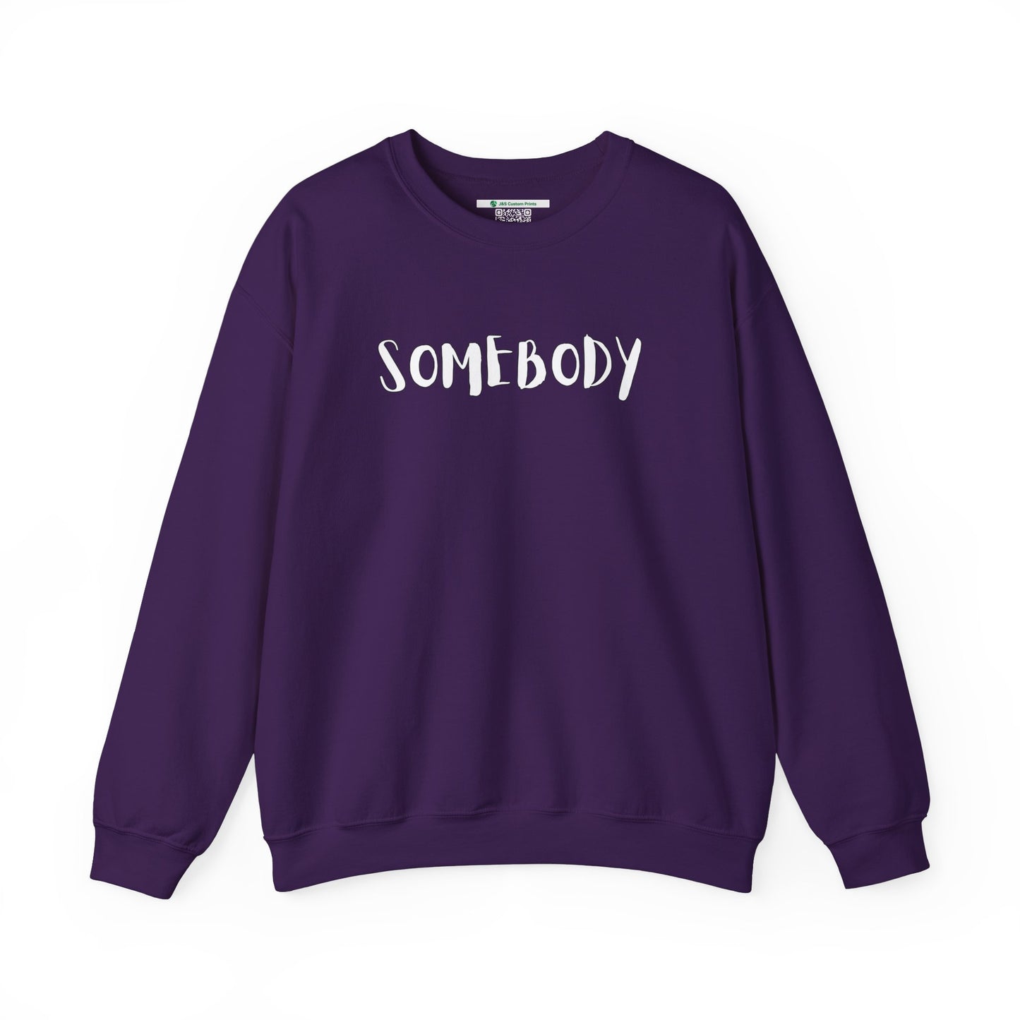 Matching Couple's Set -- "Somebody" (Adult Unisex Crewneck Sweatshirt)