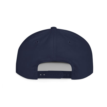Let Them (Embroidered Snapback Flat-Bill Cotton Hat) - J&S Custom Prints