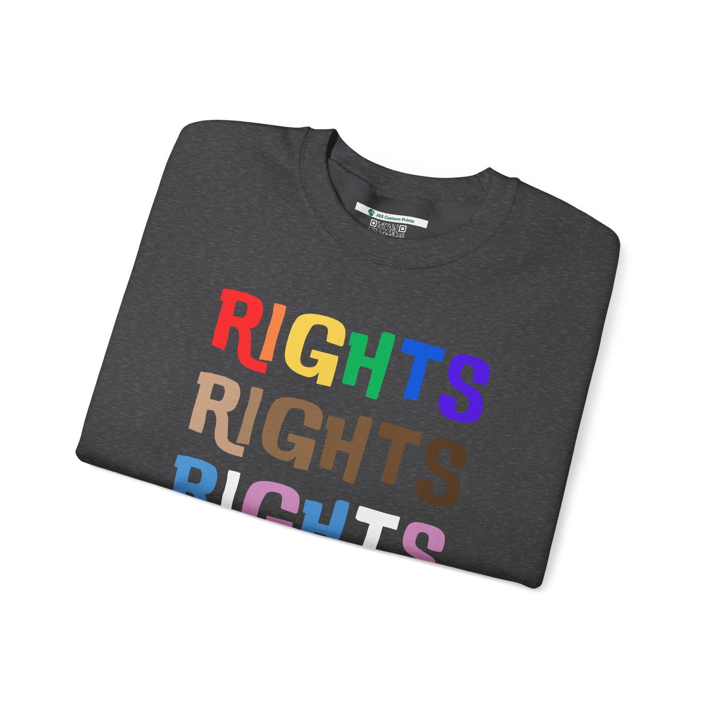 Equal Rights (Adult Unisex Crewneck Sweatshirt)