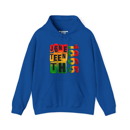 Juneteenth 1865 (Adult Unisex Hooded Sweatshirt)