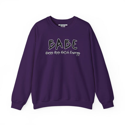 BABE (Adult Unisex Crewneck Sweatshirt)