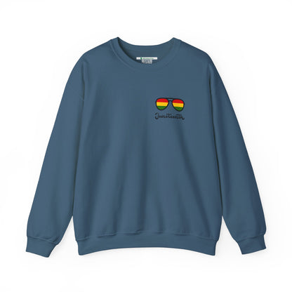 Juneteenth -- Breaking Every Chain (Adult Unisex Crewneck Sweatshirt)