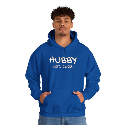 Matching Marriage Set -- "Hubby" (Adult Unisex Hooded Sweatshirt)