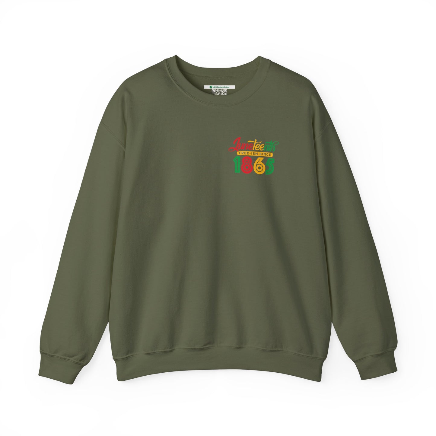 Juneteenth -- Inspiring (Adult Unisex Crewneck Sweatshirt)