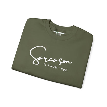 Sarcasm (Adult Unisex Crewneck Sweatshirt)