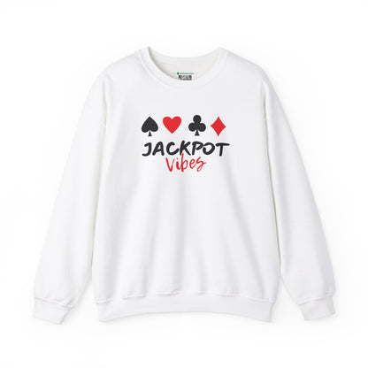 Jackpot Vibes (Adult Unisex Crewneck Sweatshirt)
