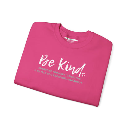 Be Kind (Adult Unisex Crewneck Sweatshirt)