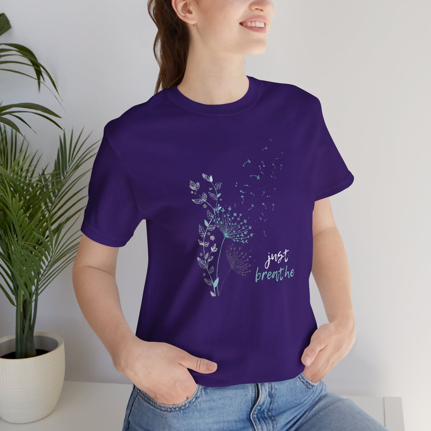 Just Breathe (Adult Unisex Tee Shirt)