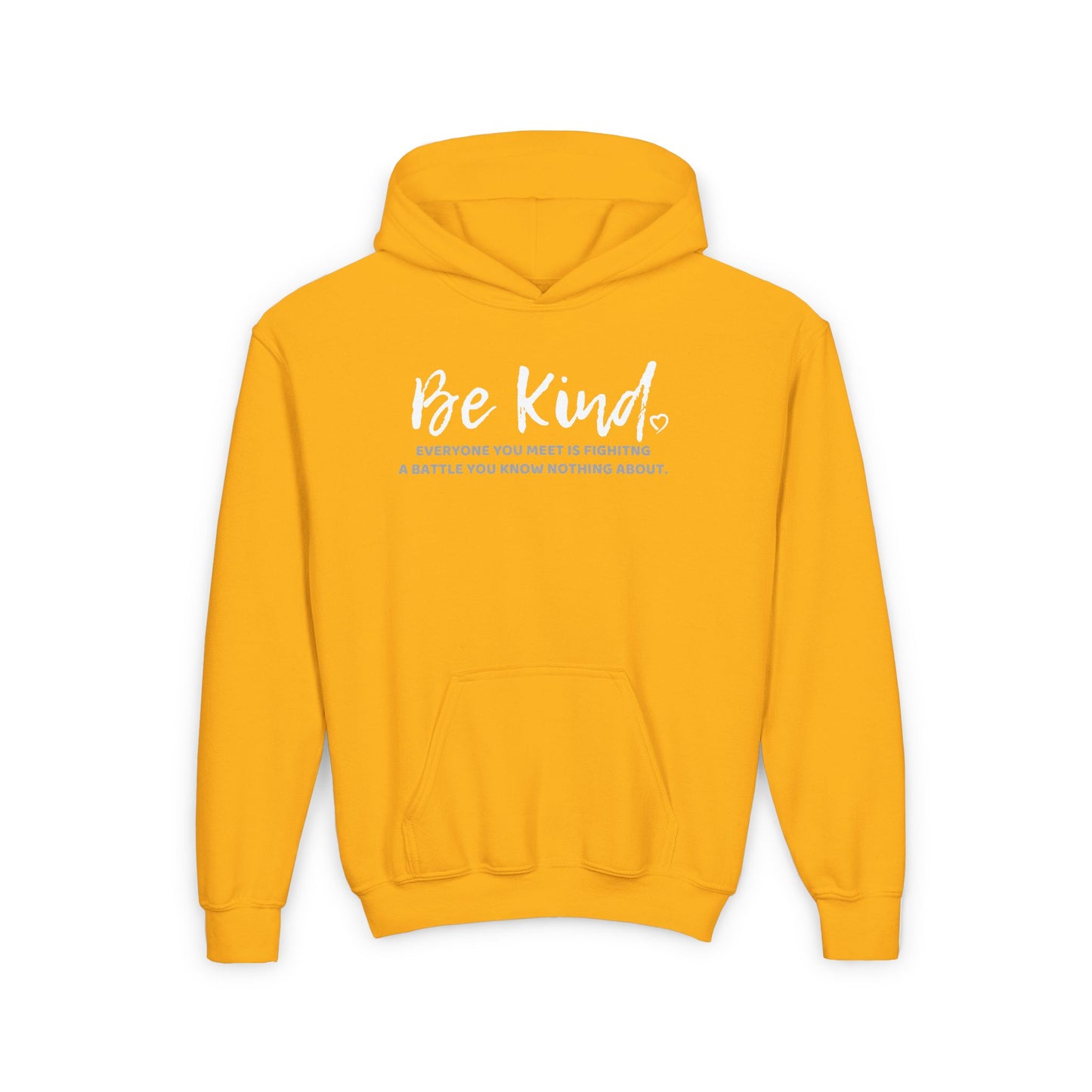 Be Kind (Youth Unisex Hooded Sweatshirt)