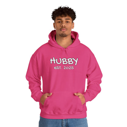 Matching Marriage Set -- "Hubby" (Adult Unisex Hooded Sweatshirt)