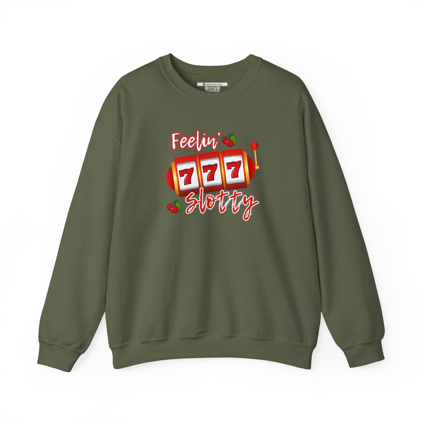 Feelin' Slotty (Adult Unisex Crewneck Sweatshirt)
