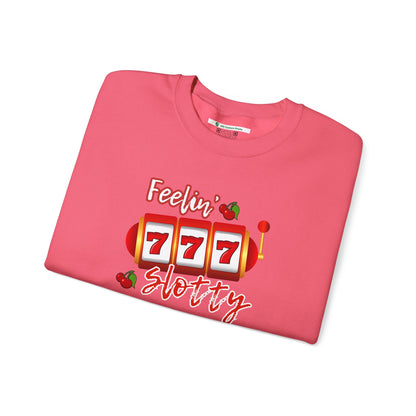 Feelin' Slotty (Adult Unisex Crewneck Sweatshirt)