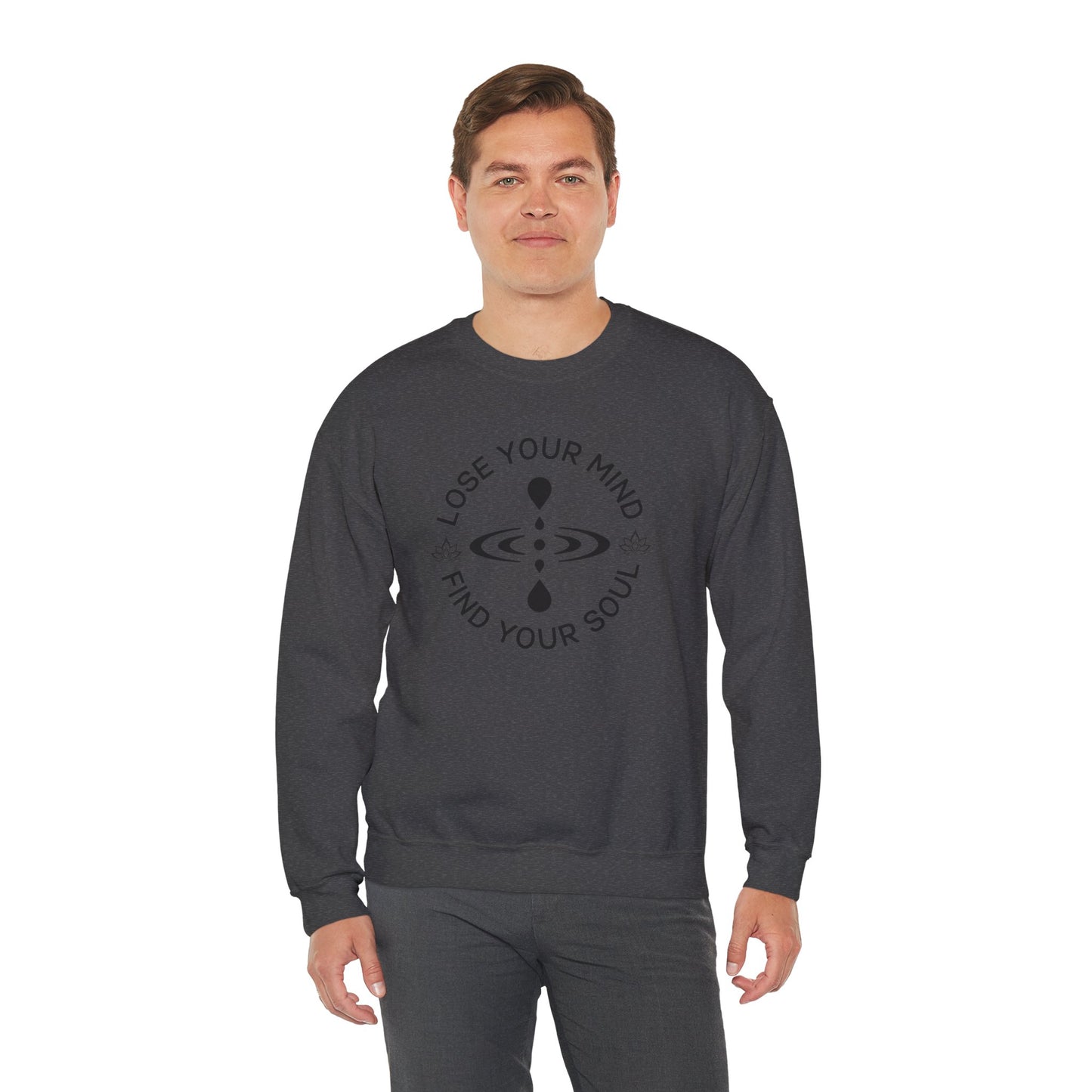 Mindful Awareness -- Icon (Adult Unisex Crewneck Sweatshirt)