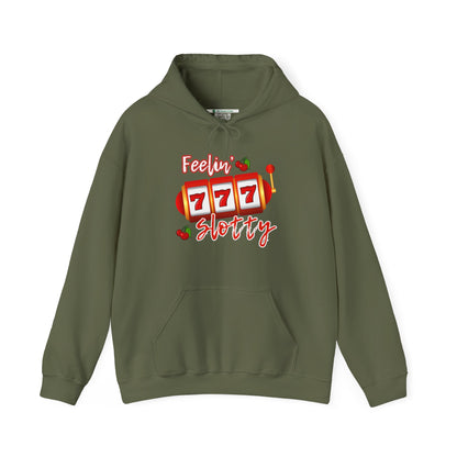 Feelin' Slotty (Adult Unisex Hooded Sweatshirt)