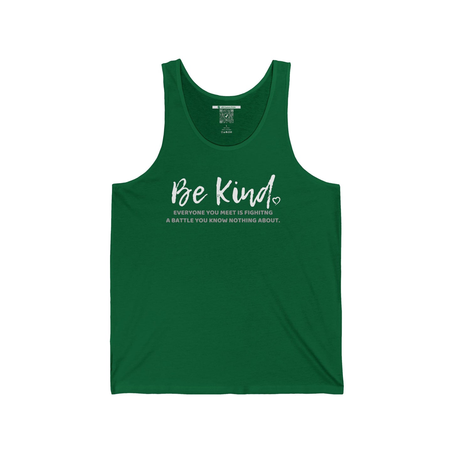 Be Kind (Adult Unisex Tank Top)