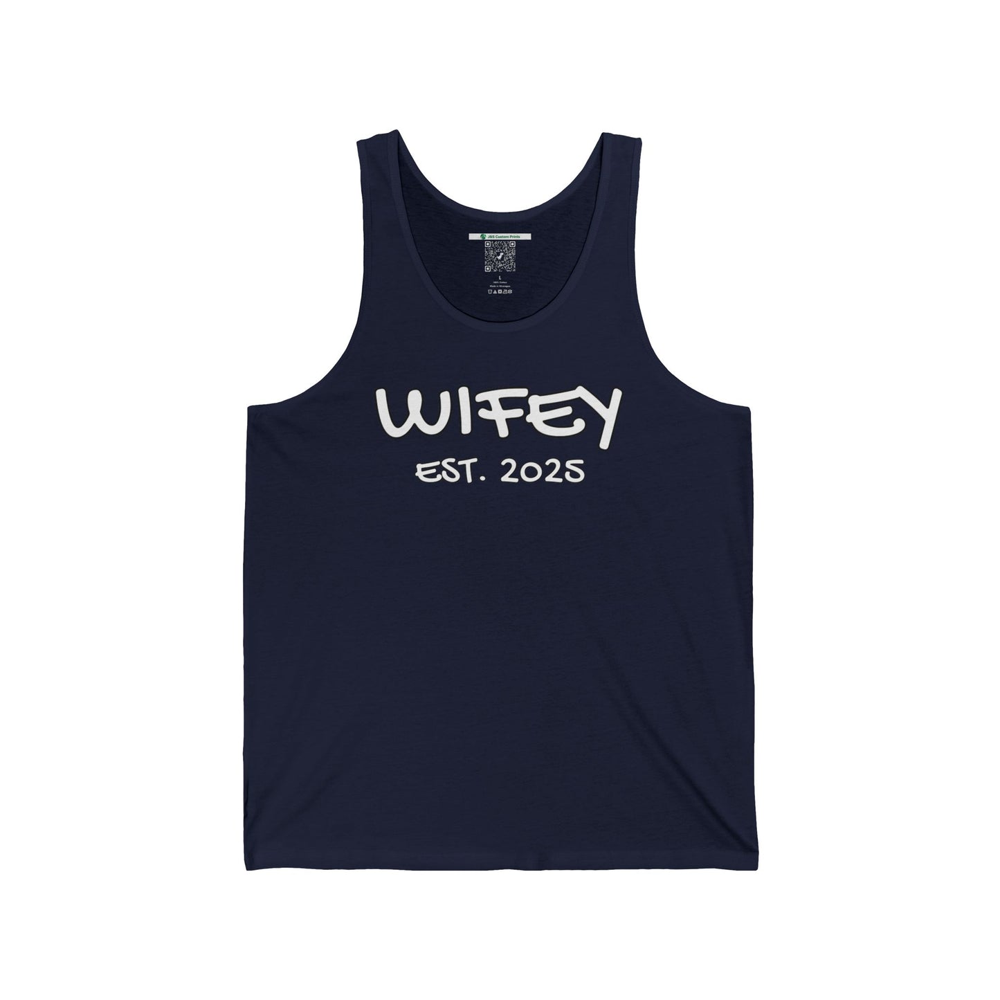 Matching Marriage Set -- "Wifey" (Adult Unisex Tank Top)