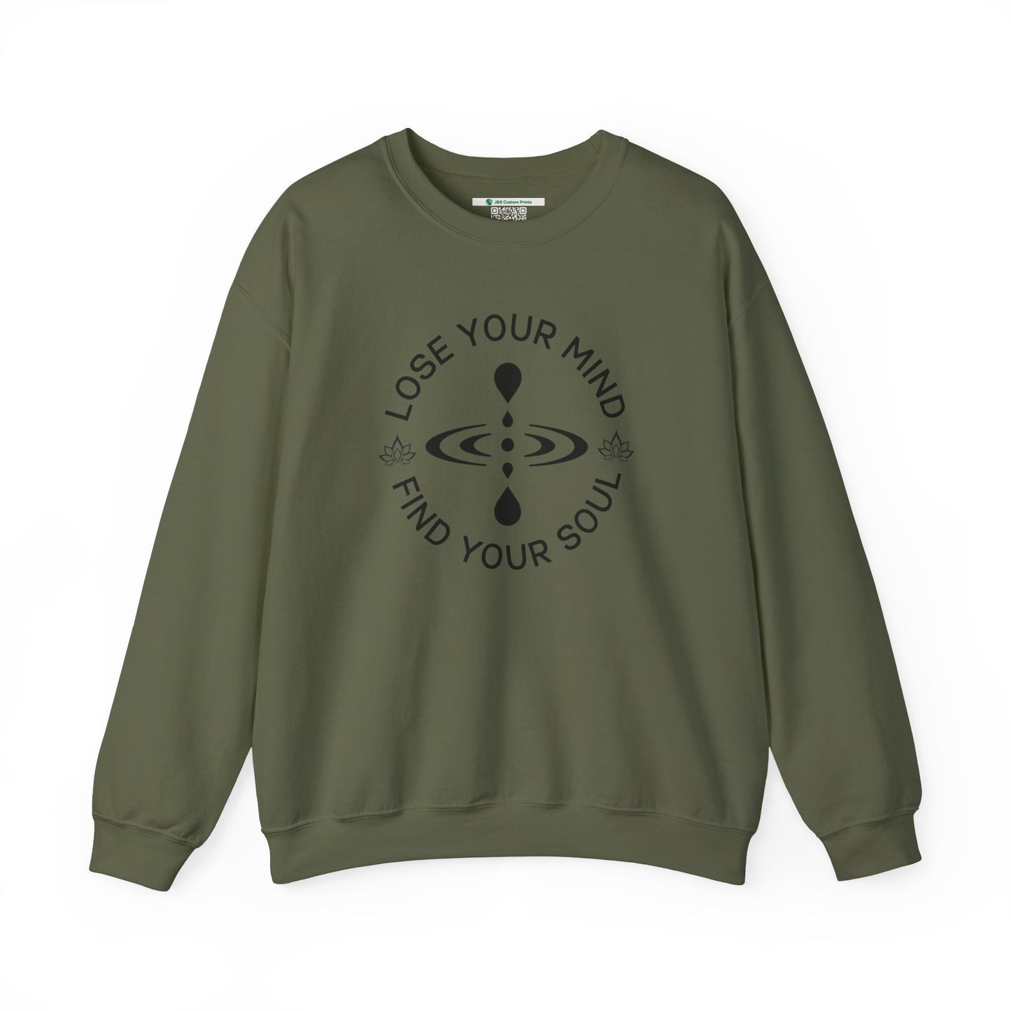 Mindful Awareness -- Icon (Adult Unisex Crewneck Sweatshirt)
