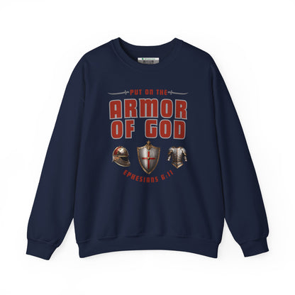 Armor Of God (Adult Unisex Crewneck Sweatshirt)