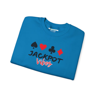 Jackpot Vibes (Adult Unisex Crewneck Sweatshirt)
